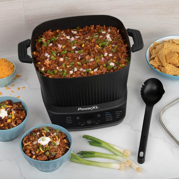 PowerXL StirMax 9in1 MultiCooker Multikocher mit automatischem Rühreinsatz