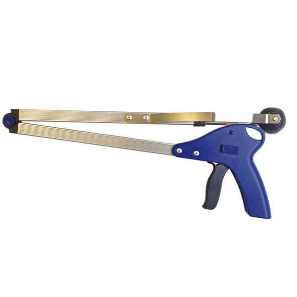 Zusammengeklappte Greifhilfe