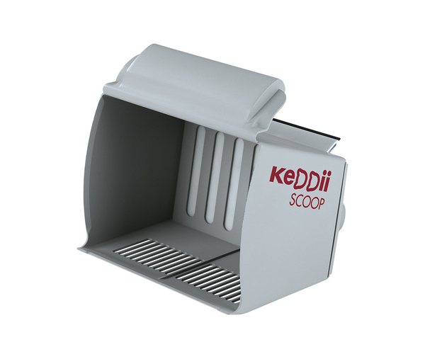 Keddiiscoop Reinigungsschaufel 6in1 grau / 1+1 / Upsell Catbox by Skoon 