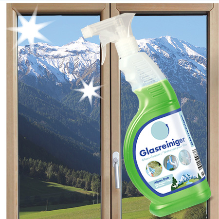 Captain Clean Glasreiniger Alpenduft, 650ml   650ml 