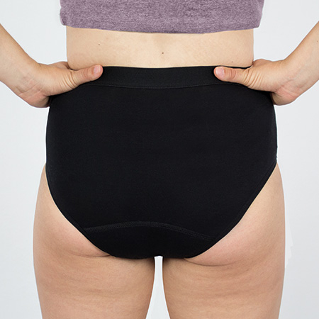 High-waist Slip mit Saugeinlage , 46-48