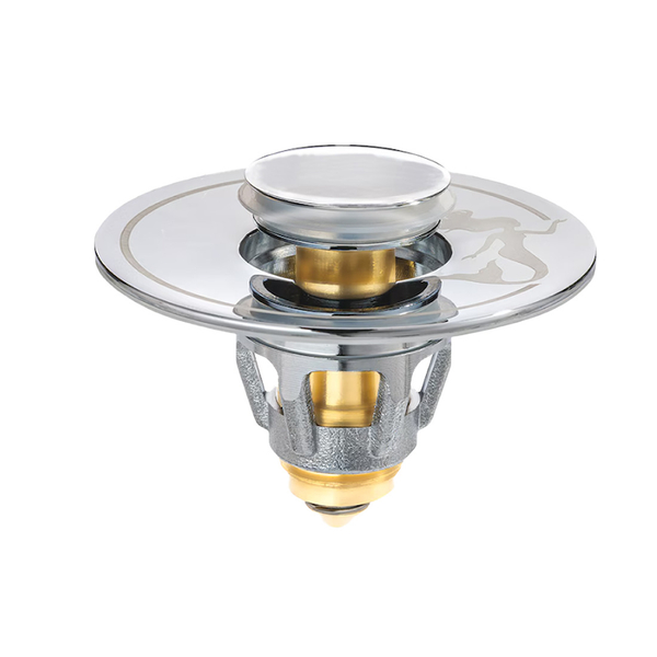 Drain Magic Universal 2-in-1 Anti-Verstopfungskorb & Stöpsel 