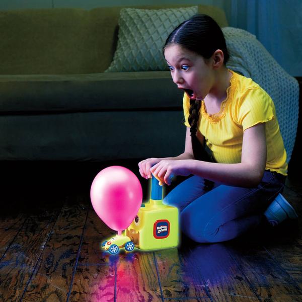 Balloon Zoom ballonbetriebenes Spielzeugset inkl. Zubehör 1+1 GRATIS