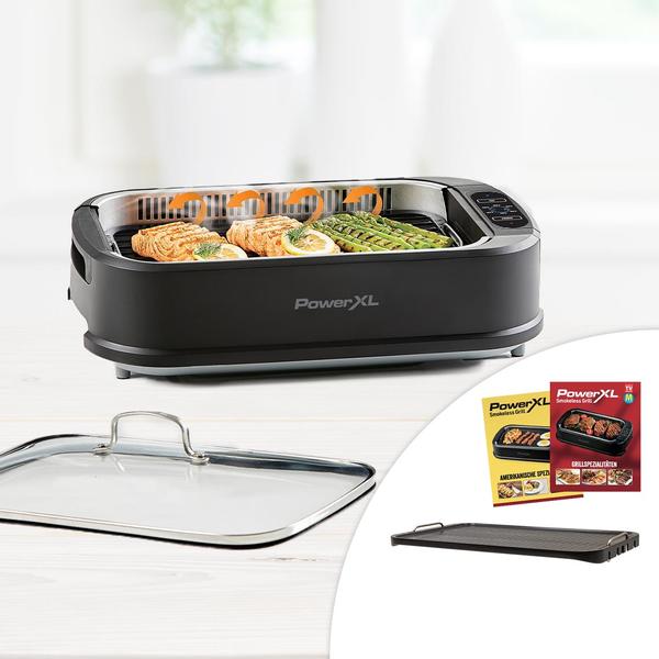 PowerXL Smokeless Grill Tischgrill inkl. Zubehör GRATIS