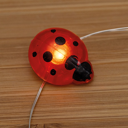 Marienkäfer Lichterkette