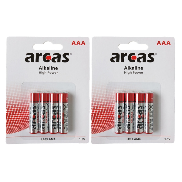 AAA-Batterien 8er-Set