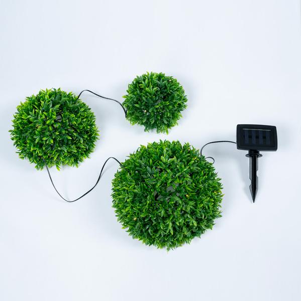 Pflanzen Dekorationsset mit LED 