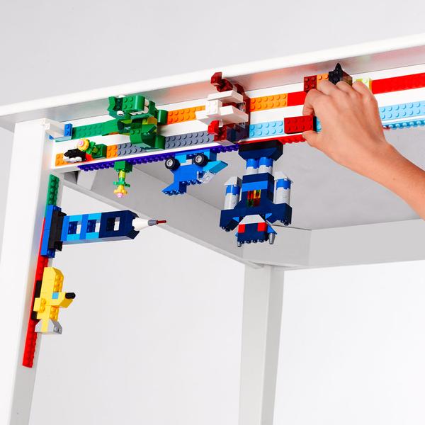 Build Bonanza Flexibles Bausteinband rot/grün/grau/blau 1+1
