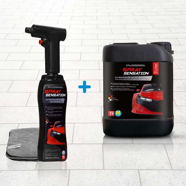 Platinum SpraySensation Autopflege mit Sprühflasche inkl. 3l Kanister