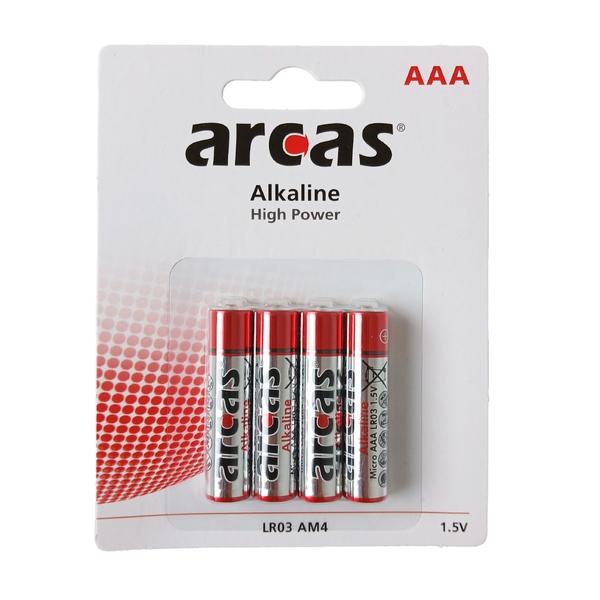 AAA-Batterien 4er-Set