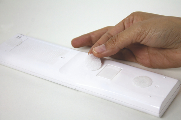 Klett-Knöpfe Weiß
