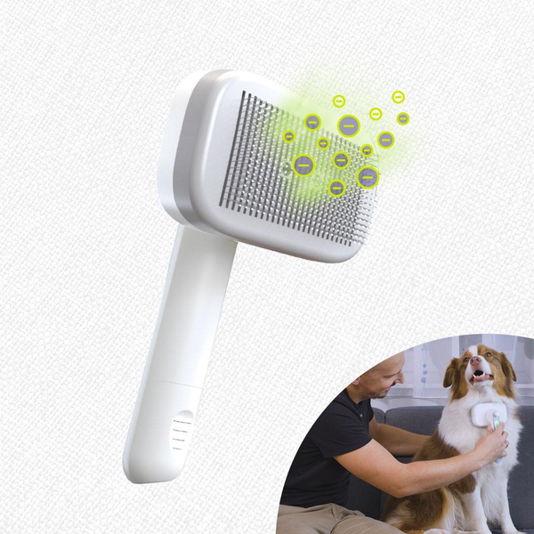 PiddiPet IonBrush Ionen Tierhaarbürste