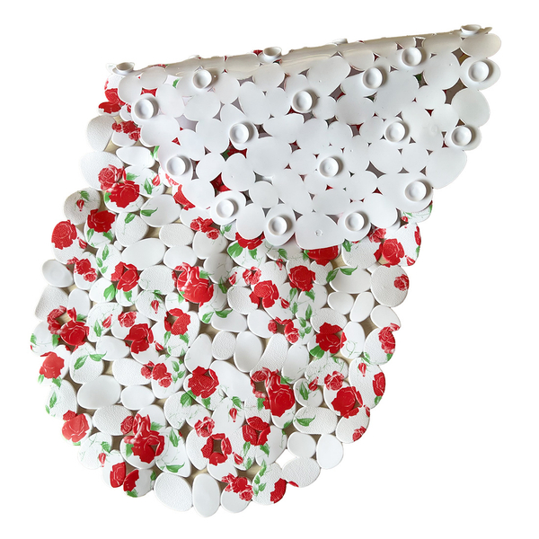 Badewannen-Antirutschmatte, Rosen