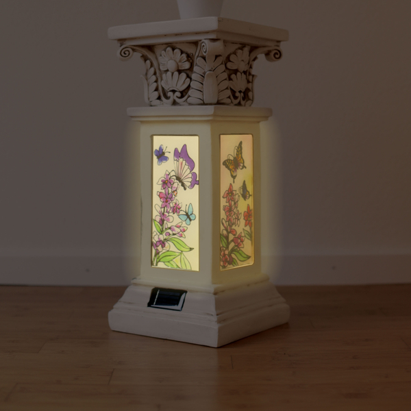 Blumen- und Pflanzenpodest Antik