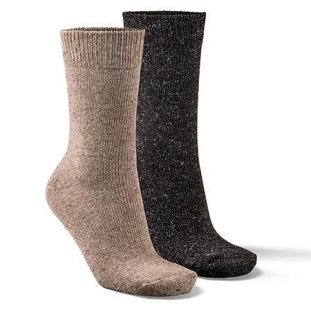 Alpaka Socken braun und schwarz , Gr. 35-38