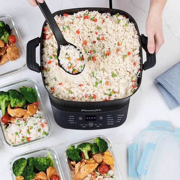 PowerXL StirMax 9in1 MultiCooker Multikocher mit automatischem Rühreinsatz