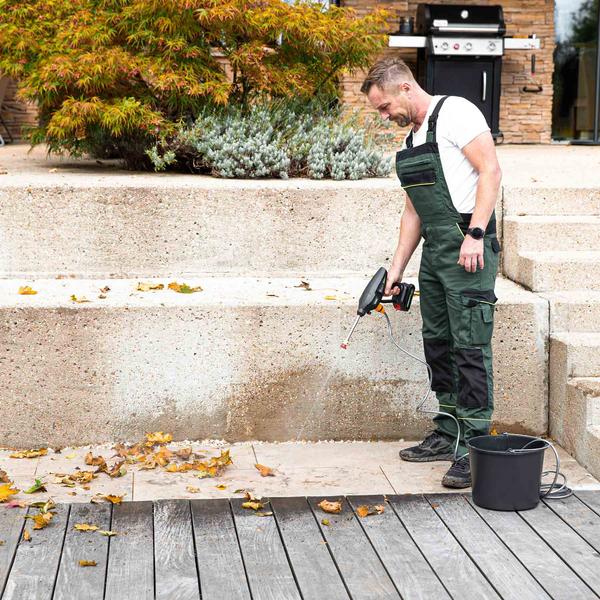 Hammersmith HydroBlast Akku Druckreiniger inkl. Zubehör GRATIS