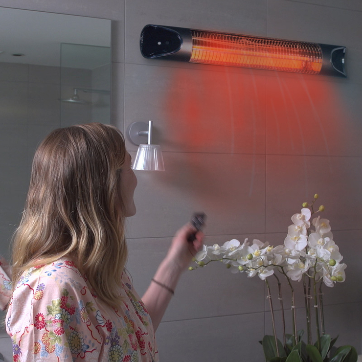 Livington Instant Heater Infrarot Heizstrahler inkl. Fernbedienung GRATIS |  MediaShop