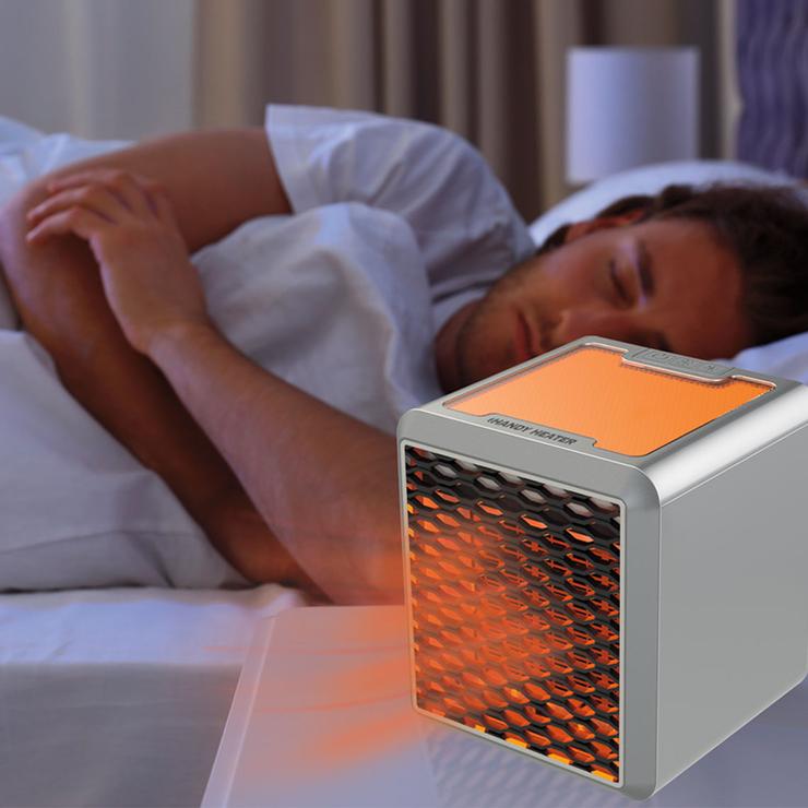 Livington Handy Heater Power Cube tragbare Mini-Keramikheizung