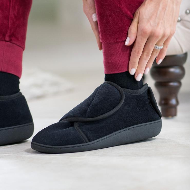 Comfy Wraps Hausschuhe mit Gelkern MediaShop