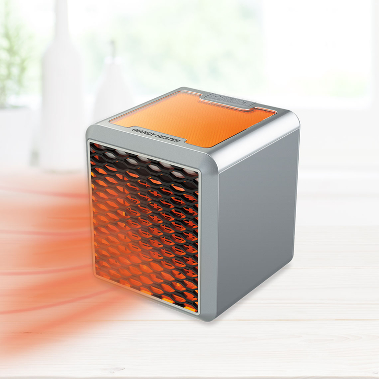 Livington Handy Heater Power Cube tragbare Mini-Keramikheizung | MediaShop